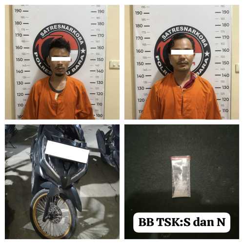 Polres Batu Bara Ungkap Kasus Narkotika Jenis Shabu, Dua Tersangka Diamankan