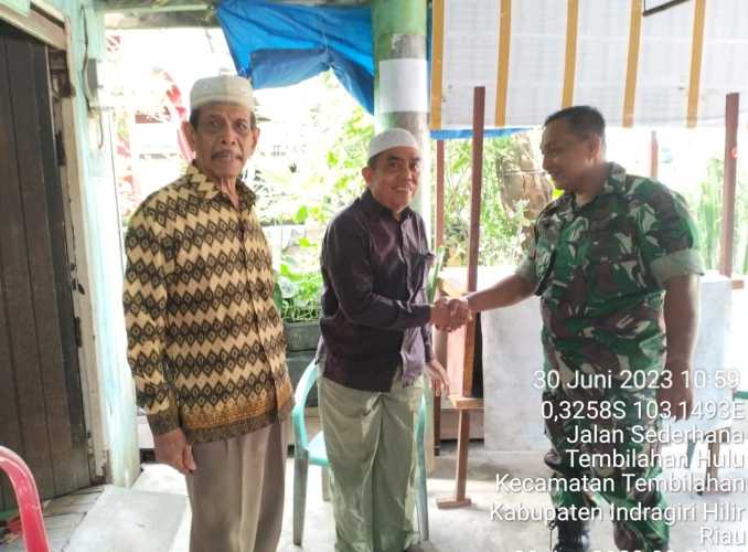 Serda Adri Candra Silaturahmi Lebaran dirumah Tokoh Agama