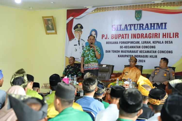 Didampingi Beberapa Kepala OPD,Pj.Bupati Lanjutkan Kunker Ke Kecamatan Concong Jemput Aspirasi Masyarakat