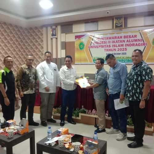 Terpilih Aklamasi Di MUBES II IKA UNISI, Andang Yudiantoro Pimpin IKA UNISI 2025-2028