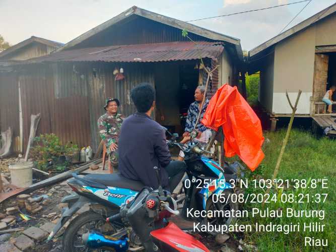 Serda Ahmad Feri Berkomunikasi dengan Petani Terkait Produk Turunan