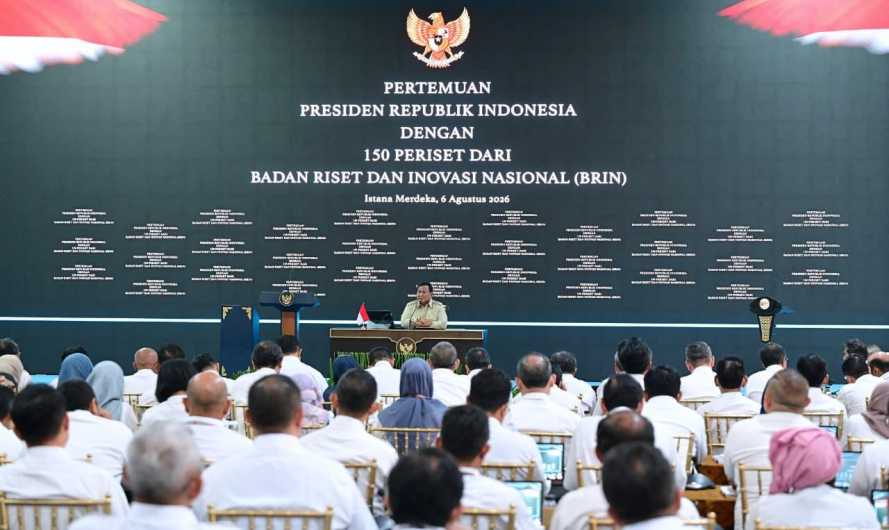 Pertama Kalinya, Periset Diundang dan Pamerkan Hasil Riset di Istana