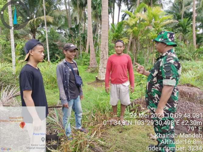 Serka JM.Sialagan Patroli Karhutlah  Refokusing