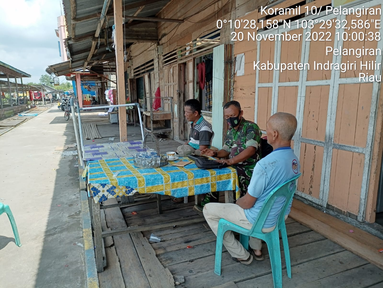 Serka Sugianto Duduk Bersama Tokoh Masyarakat