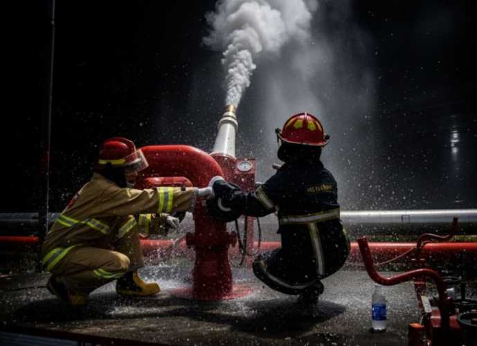 Tim Pemadam Gerak Cepat, Kebakaran di Kilang Pertamina Dumai Berhasil Jinakkan
