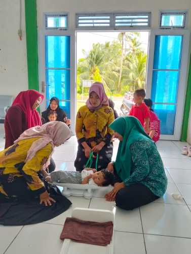 Dukung Generasi Sehat, Posyandu Jaya Kesuma Rutin Layani Ibu Hamil dan Balita