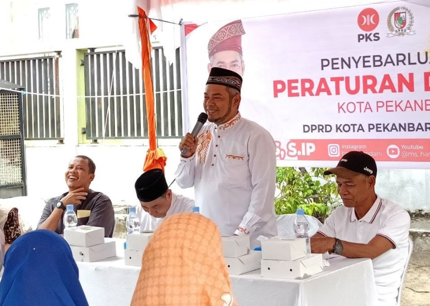 Lewat Penyebarluasan Perda, Hamdani MS SIP Berikan Ruang Kepada Masyarakat Untuk  Memberikan Masukkan Secara Lisan atau Tulisan