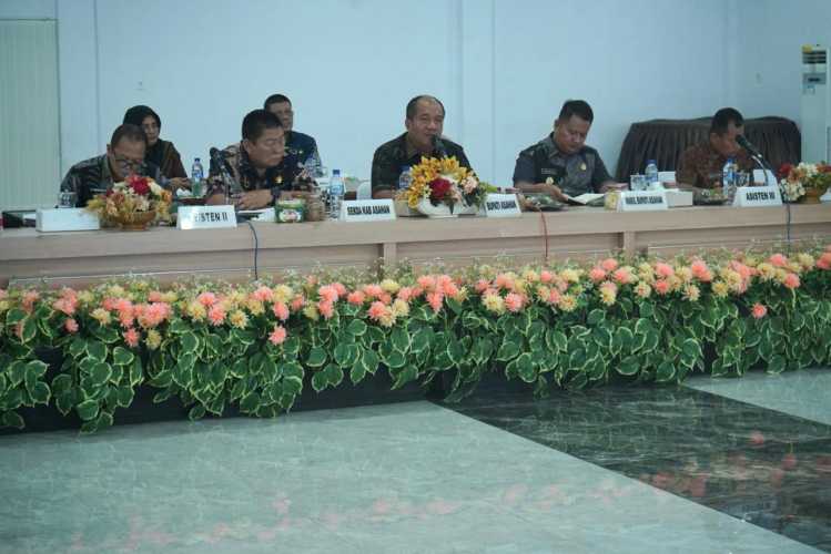 Bupati Asahan Buka Rakorpem Bulan November 2025
