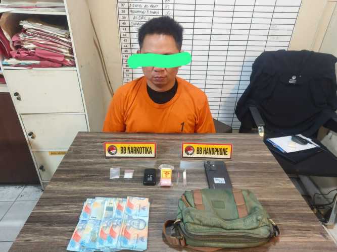 Polres Inhil Ungkap Peredaran Sabu 135,47 Gram di Tempuling, Dua Pria Diamankan