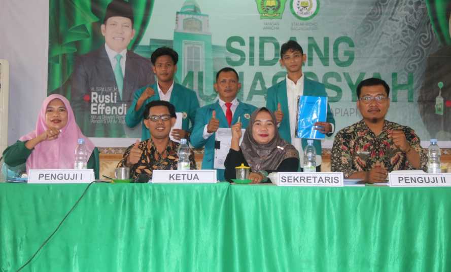 Kembali; Prodi KPI laksanakan Ujian Sidang Munaqosyah.