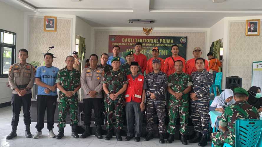 Sempena HUT TNI Ke - 80, Kodim 0314/Inhil Menggelar Bakti Teritorial Prima