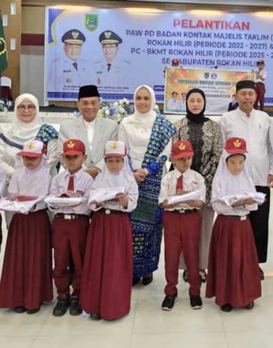 Anggota DPR RI Dr Karmila Sari Dikukuhkan Ketua BKMT Rohil, Siap Jadi Garda Terdepan Perangi Narkotika dan Dampak Buruk Game Digital