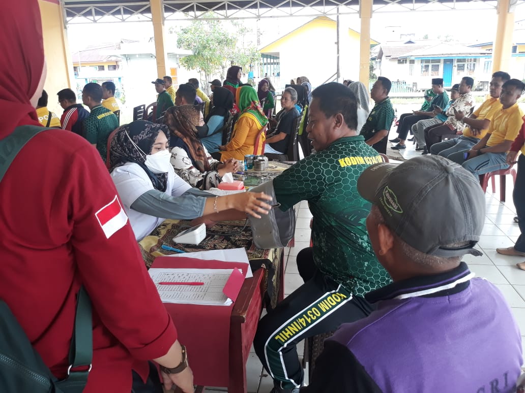 Danramil Hadiri Peringatan Hari Kopri,HKN dan Hari Guru