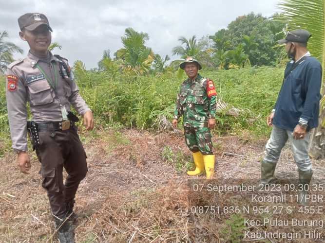 Sertu Wisnu Hartono Laksanakan Patroli Bersinergi