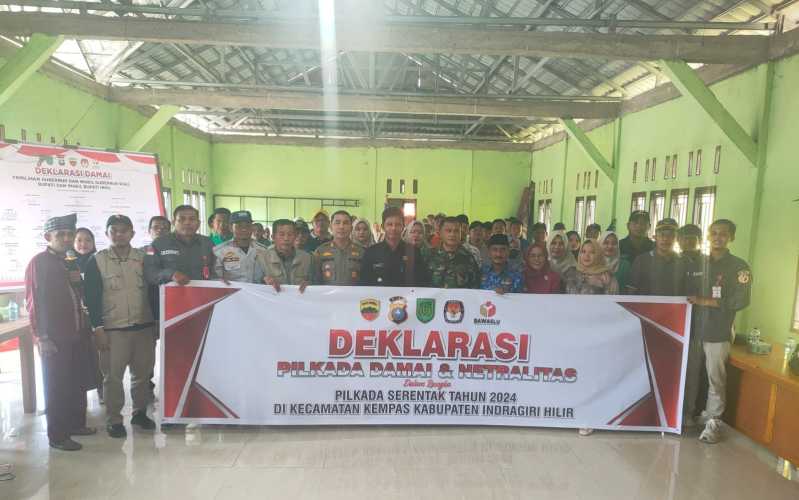 Forkopimcam Kempas Gelar Deklarasi Pilkada Damai dan Netralitas.