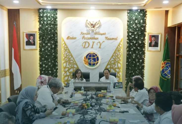 Dirjen  Penataan Agraria Kementerian ATR/BPN Berlakukan  Reforma Agraria di Kantor Wilayah BPN D.I. Yogyakarta,