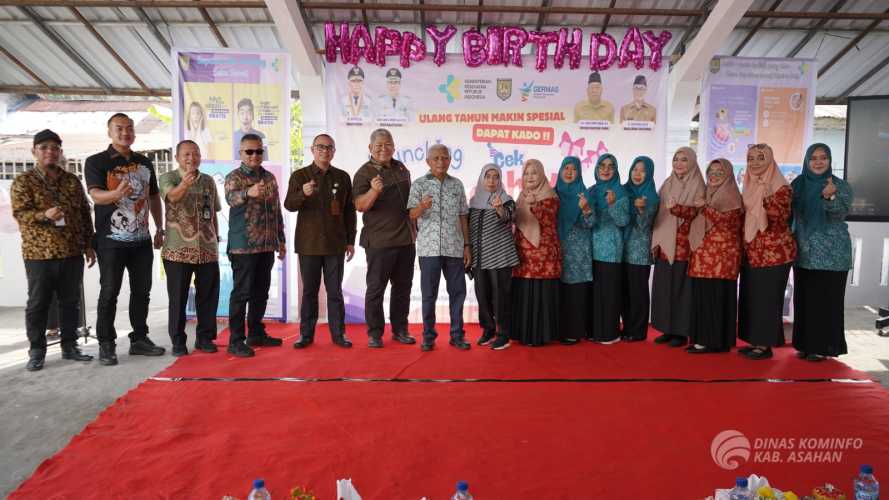 Bupati dan Wakil Bupati Asahan Launching PKG