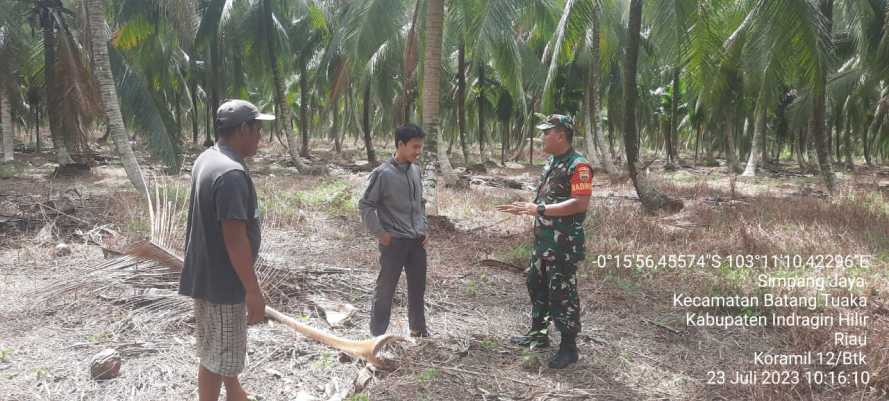 Serda Siswanto Kombinasikan Patroli dan Sosialisasi