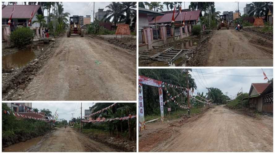 Kotabaru Seberida Berbenah Diri Sambut HUT RI ke-80, Pemdes Ucapkan Terima Kasih Atas Gotong Royong