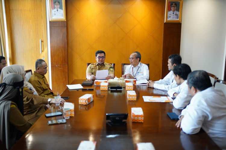 Audiensi Pemprov Riau dan BPS, Matangkan Persiapan Data KIP Kuliah