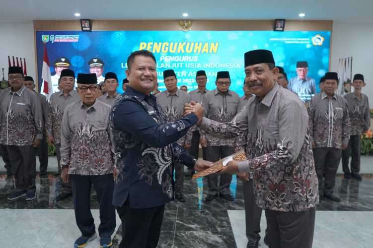 Wakil Bupati Asahan Kukuhkan Pengurus LLI, Perkuat Peran Lansia dalam Pembangunan Daerah