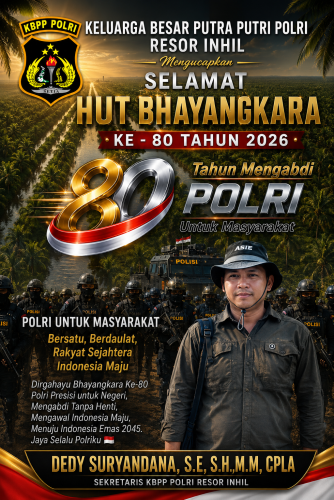 Memaknai HUT Bhayangkara ke-80,Green Policing dan Pemolisian Masyarakat sebagai Wujud Pengabdian Polri