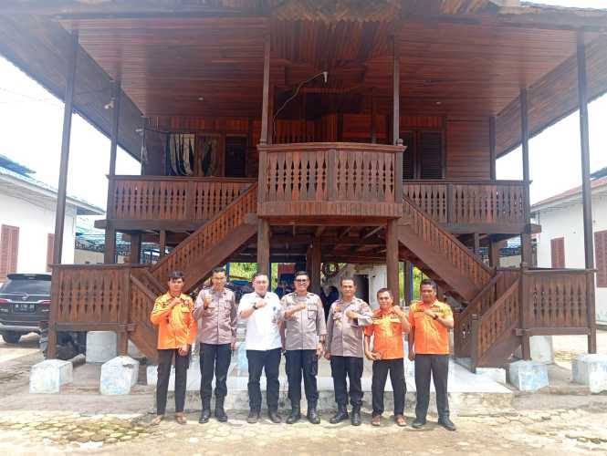 Polres Batu Bara Laksanakan Kegiatan Blue Community Poli cing dengan BPBD