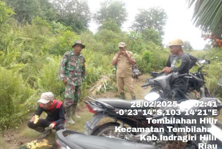Serma Nuryadi Pro Aktif Penanganan Karhutlah Secara Terapdu