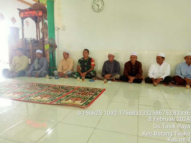 Koptu Sihabuddin Memperingati Isra Mi'raj Bersama Tokoh Masyarakat