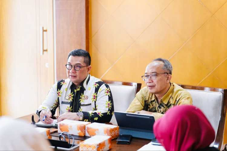 Kepala BPS Riau Temui Sekda, Laporkan Kendala Sensus Ekonomi
