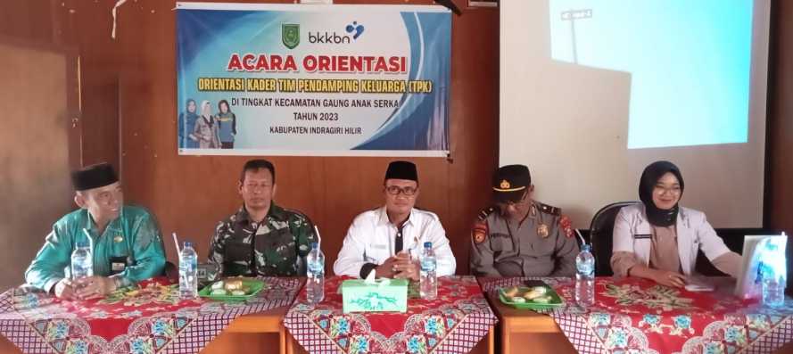 Serka Nawawi Hadiri Rapat Orientsasi Tim Pendamping Keluarga