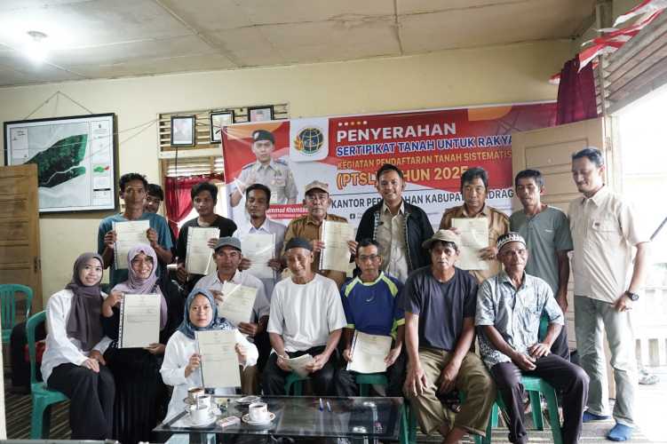 Sertipikat Elektronik Hadirkan Kepastian Hukum bagi Warga Desa Pandan Sari