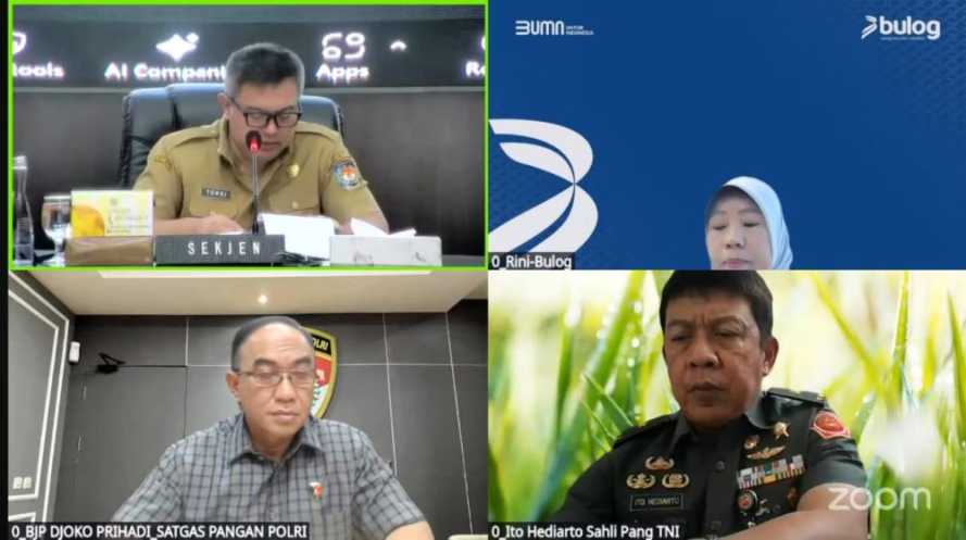 Rakor Bersama Pemda, Sekjen Kemendagri Ingatkan Pentingnya Jaga Inflasi