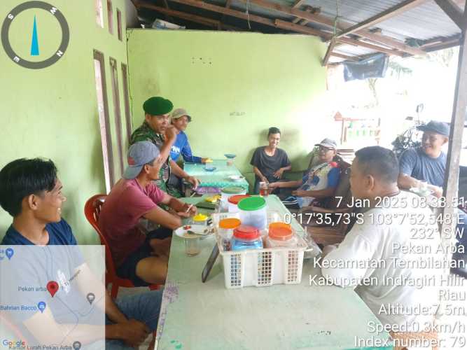 Babinsa Gelar Komsos, Tingkatkan Kerjasama dengan RT Setempat