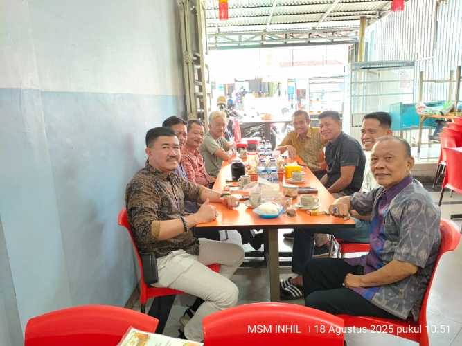 Kasat Intel Polres Inhil Temu Ramah dengan Berbagai Tokoh Paguyuban dan Organisasi Masyarakat