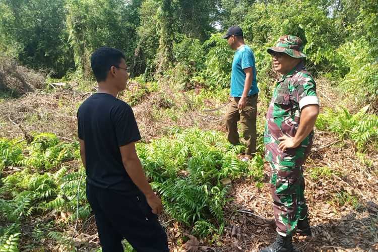 Sinergitas TNI dan Masyarakat,  Patroli Tapal Batas di Kelurahan Tembilahan Hilir Sukses Dilaksanakan