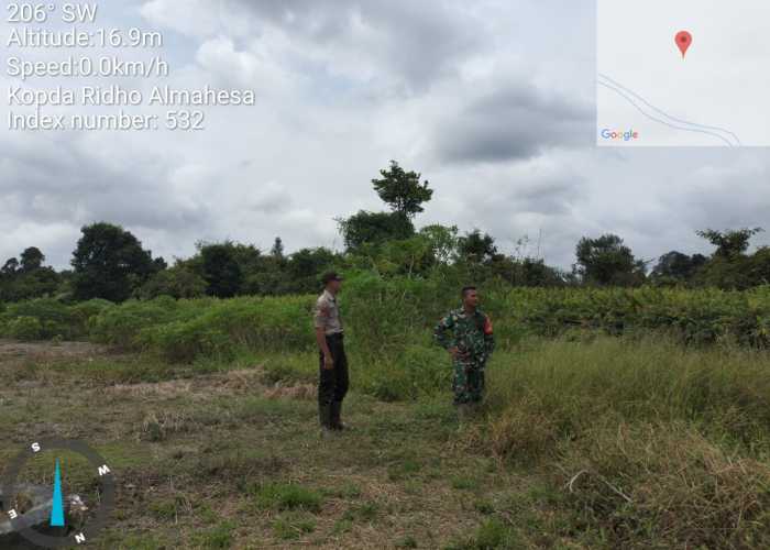 Kopda Ridho Almahesa  Membina  Jaring  Karhutlah