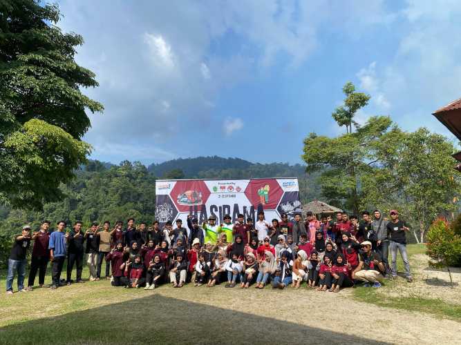 Aksi Nyata Mahasiswa Baru Fakultas Hukum : Peduli Alam di Taman Nasional Bukit Tiga Puluh