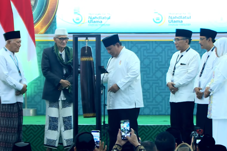 Presiden Prabowo Resmi Tutup Muktamar ke-35 Nahdlatul Ulama