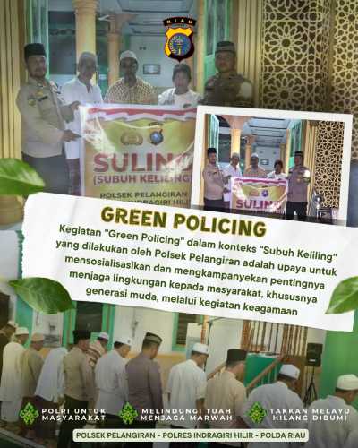 Polsek Pelangiran Laksanakan Sholat Subuh Keliling di Masjid Al Mujahidin, Wujudkan Sinergi Polri dan Masyarakat