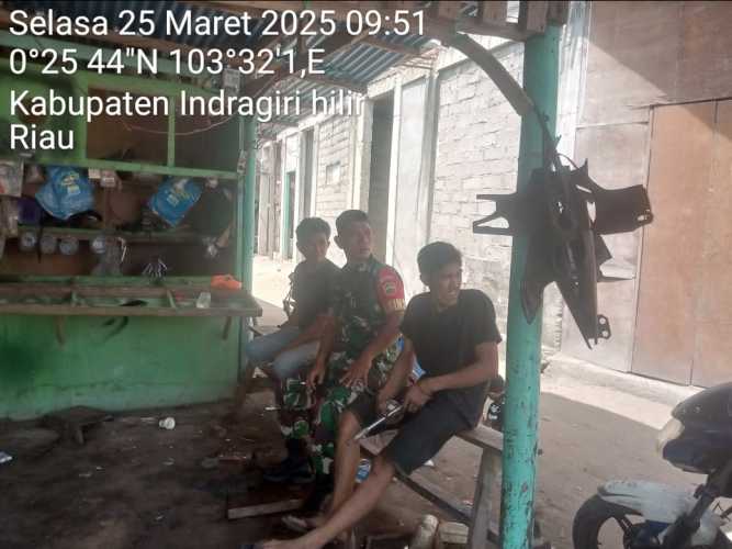 Penguatan Ketahanan Wilayah, Babinsa Koramil 11/PBR Tingkatkan Keamanan di Desa Ringin Jaya