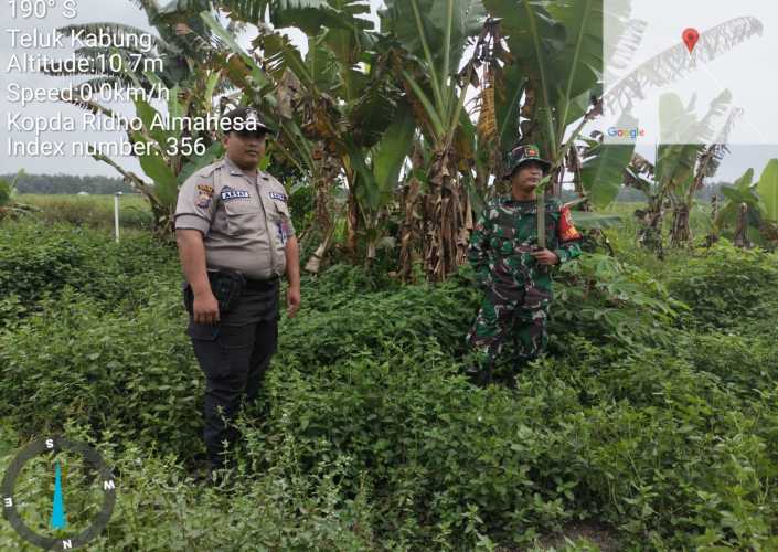 Kopda Ridho Jaga Stabilitas Karhutlah di Wilayah Binaan
