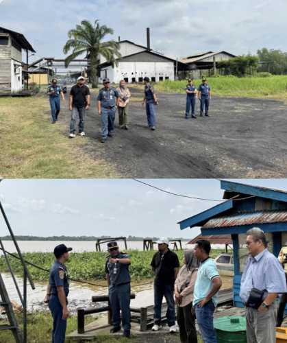 Jamin Keselamatan dan Kepatuhan, KSOP Tembilahan Awasi TUKS PT Kokonako Indonesia