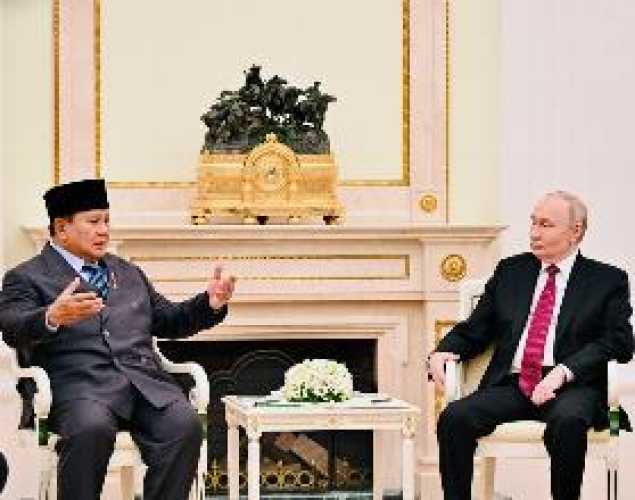 Bertemu Presiden Prabowo di Kremlin, Presiden Putin Tegaskan Kesiapan Perkuat Kerja Sama Indonesia-Rusia