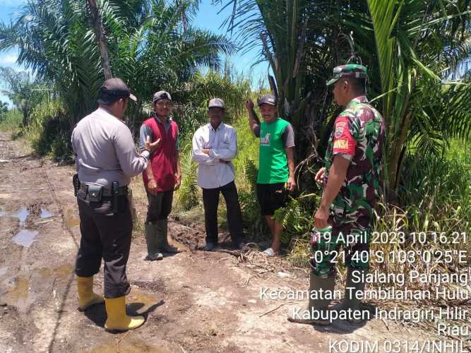 Jelang Suasana Lebaran Pengamanan Lahan dan Hutan Tidak Luput dari Perhatian