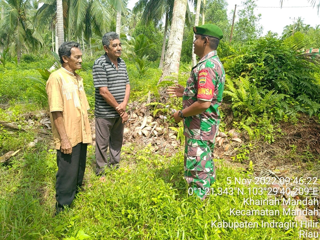 Serda Jimi Faisal Melaksanakan Kunjungan Terbuka Ke Areal Perkebunan