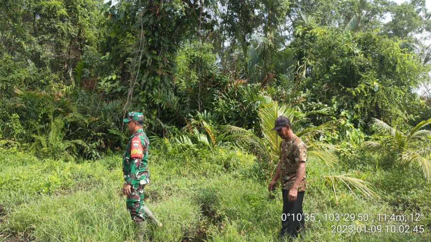 Serda Candra Bastian Patroli di Beberapa Titik Koordinat