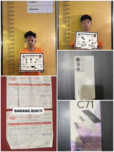 Polres Inhil Ungkap Kasus Pencurian dengan Pemberatan, Dua Pelaku Diamankan