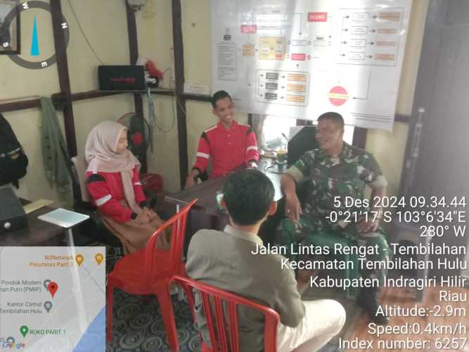 Peltu Jaharzam Berdialog dengan Panwascam Setempat Jaga Kondusifitas Pasca Pilkada