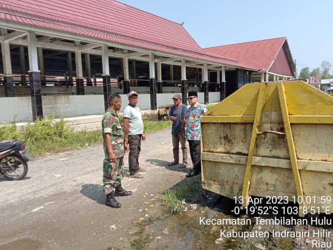 KUPT Persampahan Lakukan Inspeksi Mendadak Tempat Penampungan Sampah di Pasar Kayu Jati